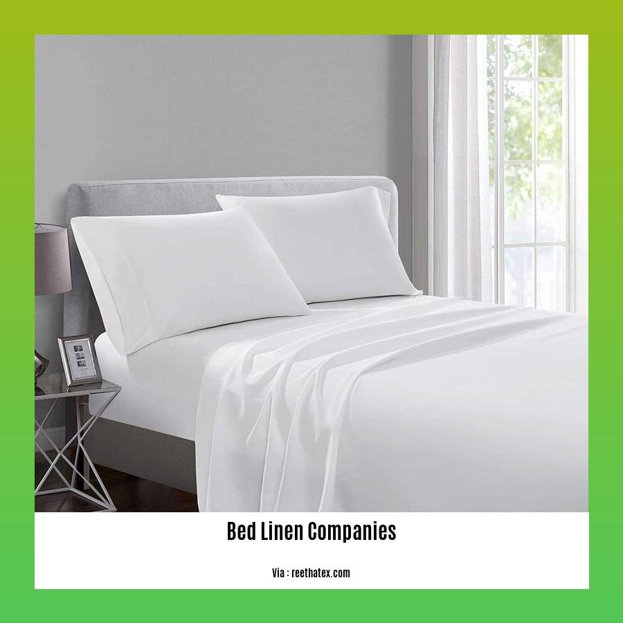 bed linen companies