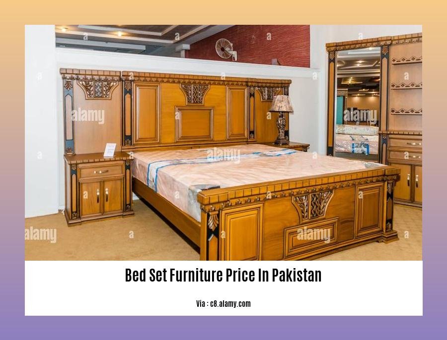 bed set furniture price in pakistan
