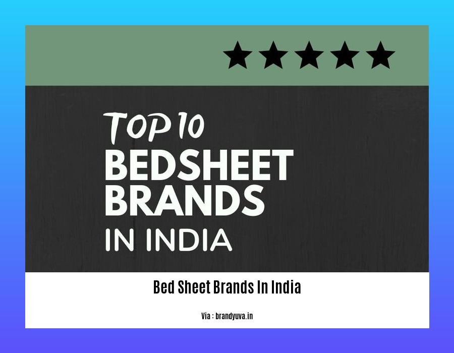 bed sheet brands in india