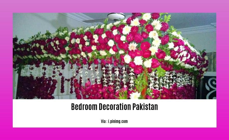 bedroom decoration pakistan