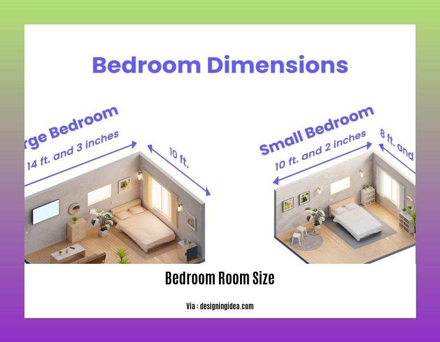 bedroom room size