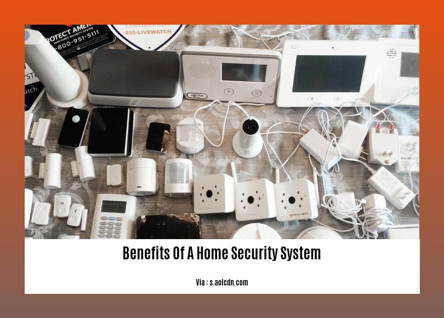 benefits of a home security system