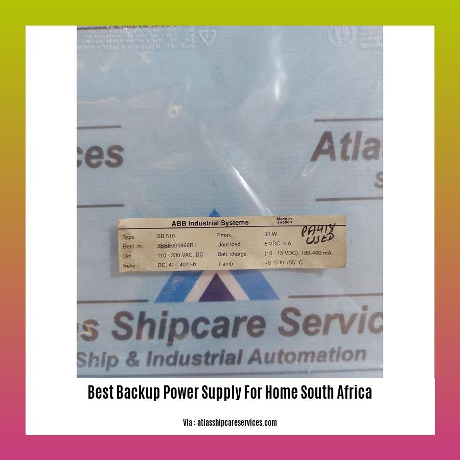 best backup power supply for home south africa