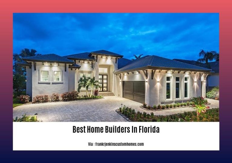 Unveiling the Best Home Builders in Florida: A Guide to Excellence in ...