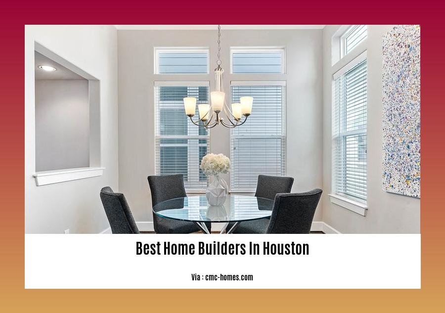 best home builders in houston