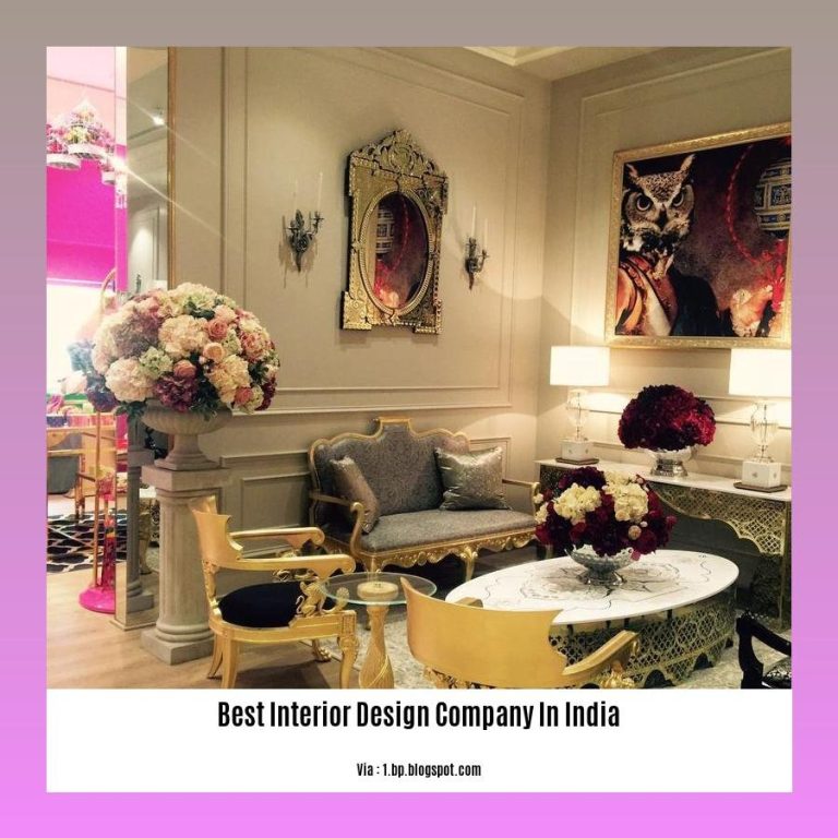 Unveiling the Best Interior Design Company in India: A Journey of ...