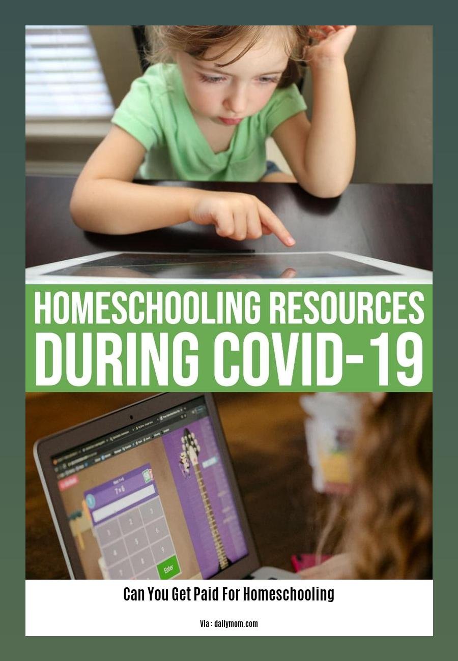 can you get paid for homeschooling