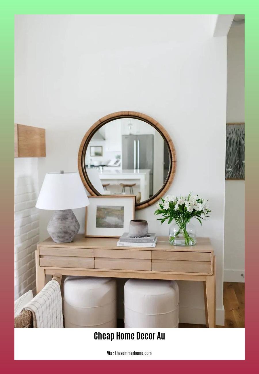 cheap home decor au
