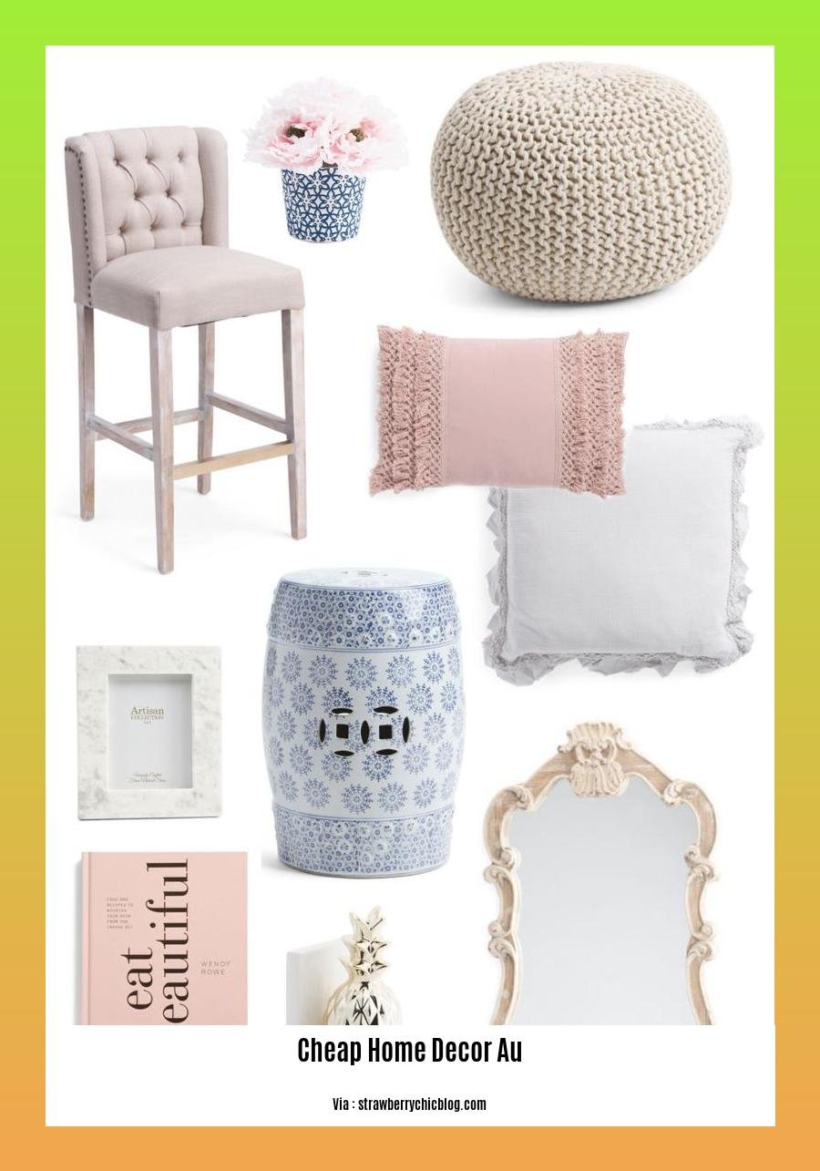 cheap home decor au