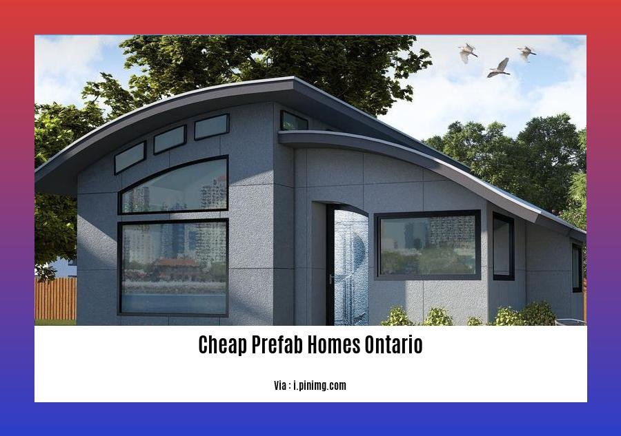 cheap prefab homes ontario