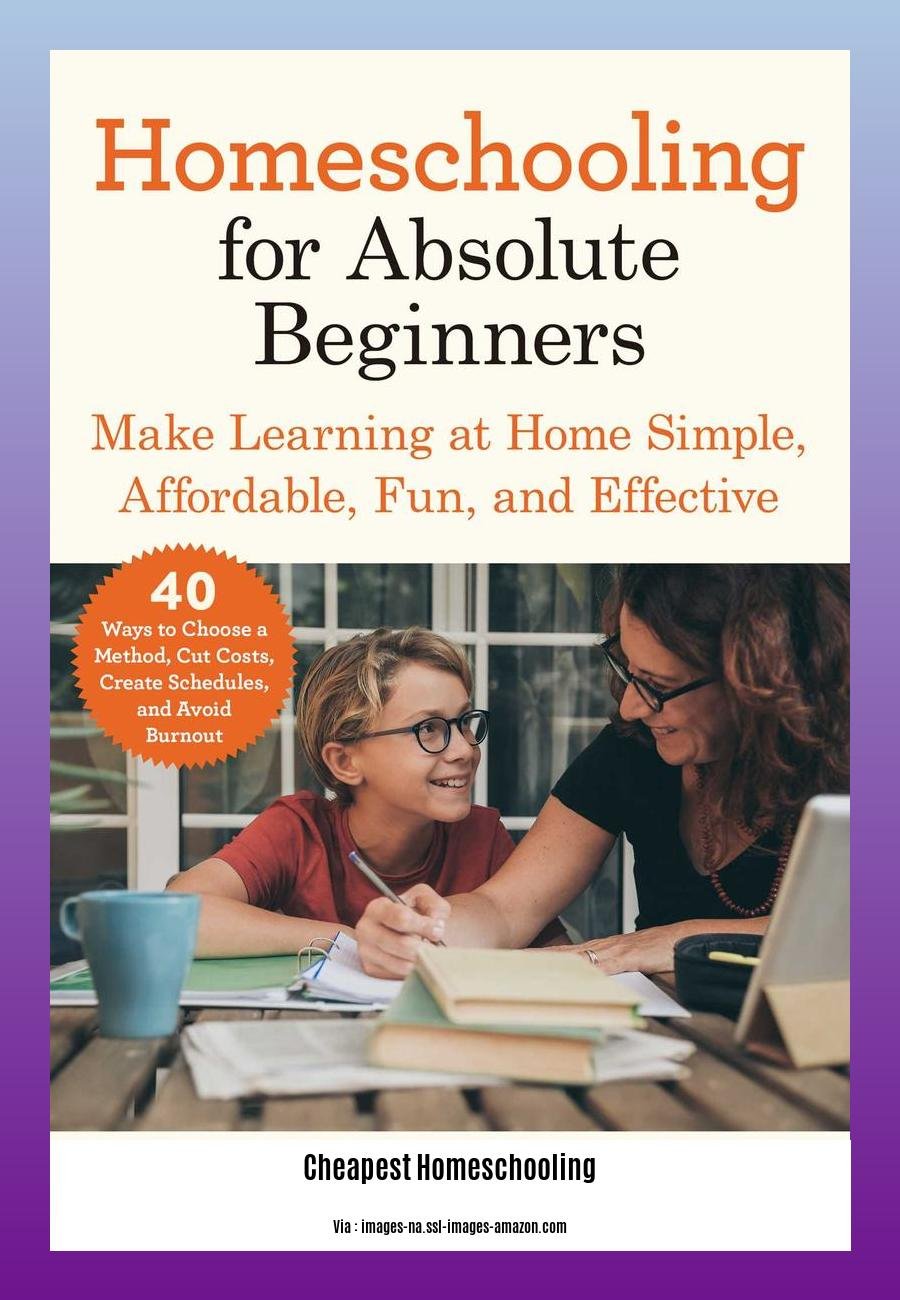 cheapest homeschooling