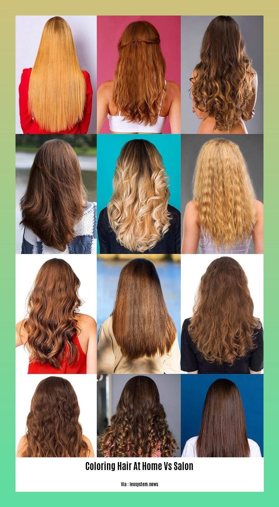 coloring hair at home vs salon