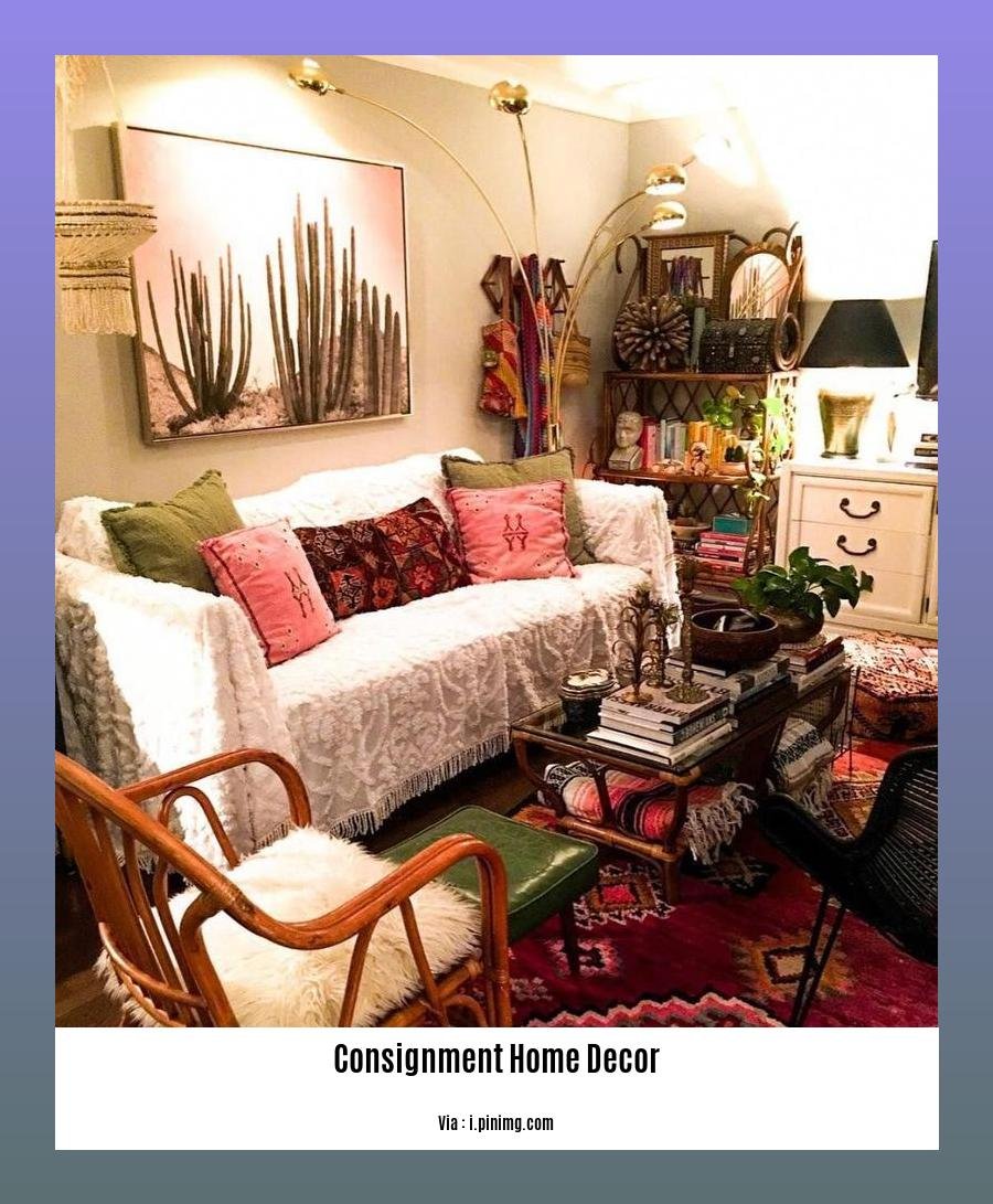 consignment home decor