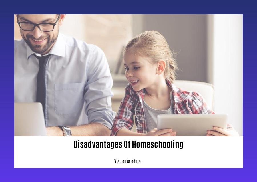 disadvantages of homeschooling