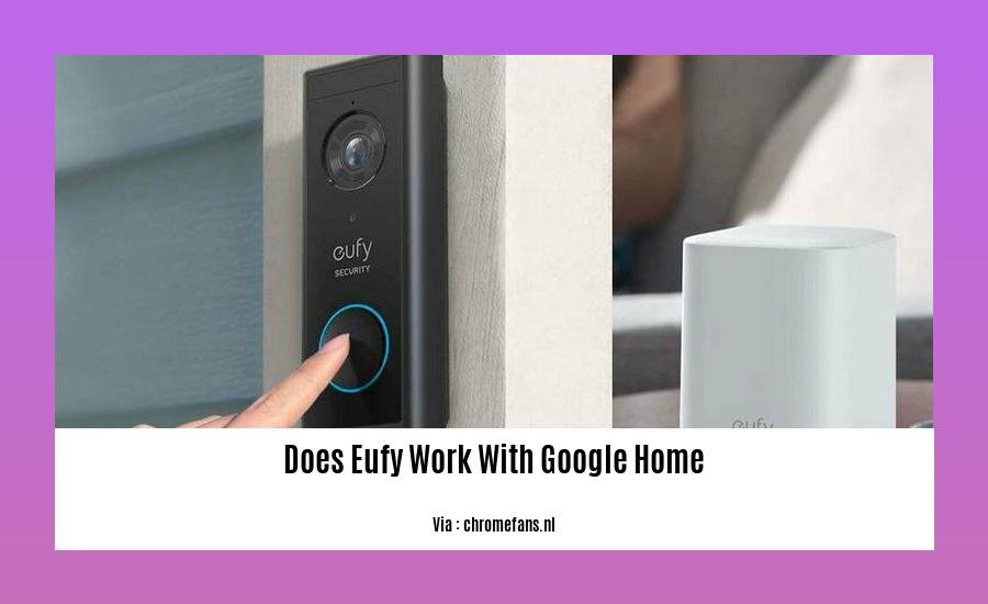 does eufy work with google home