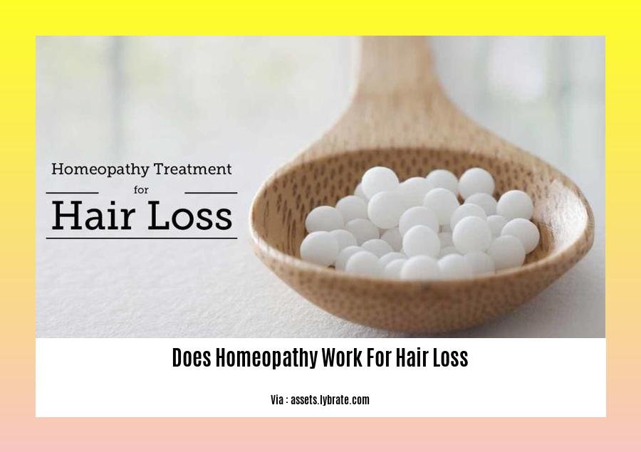 does homeopathy work for hair loss
