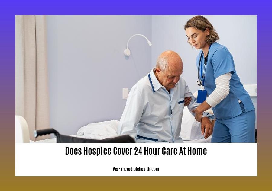 does hospice cover 24 hour care at home
