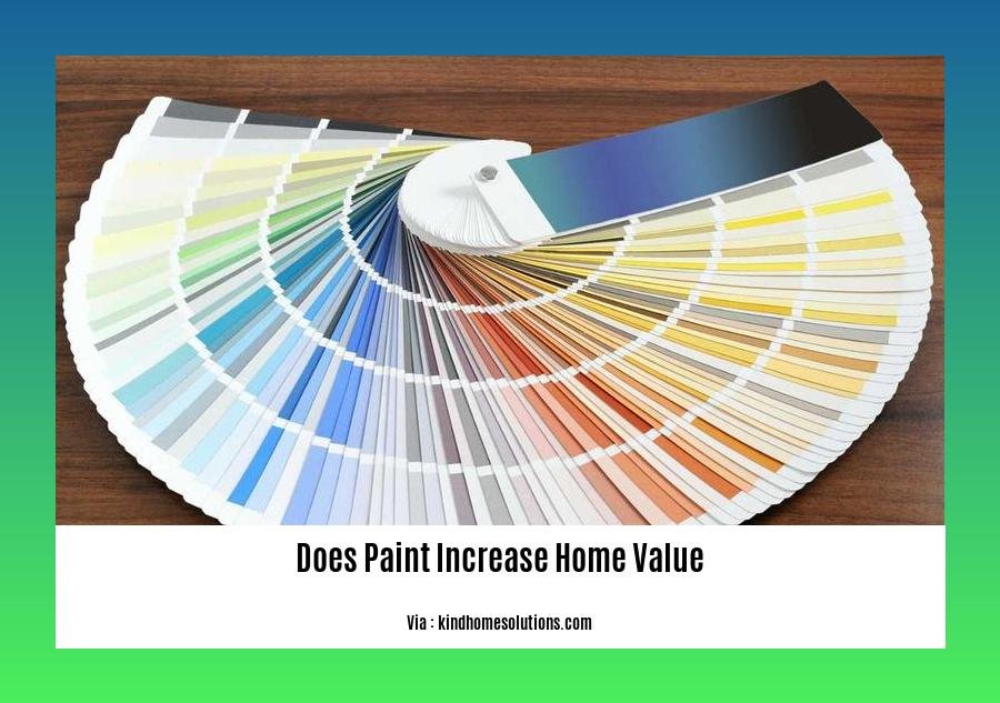 does paint increase home value
