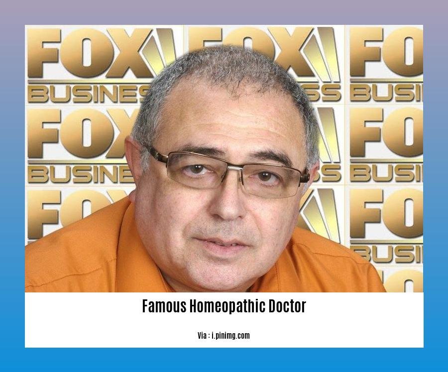 famous homeopathic doctor
