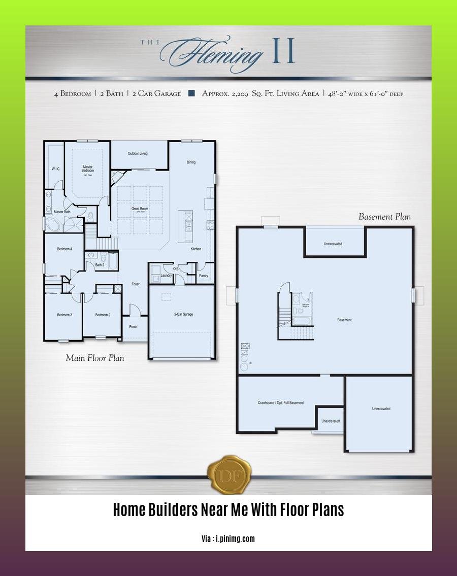 home builders near me with floor plans