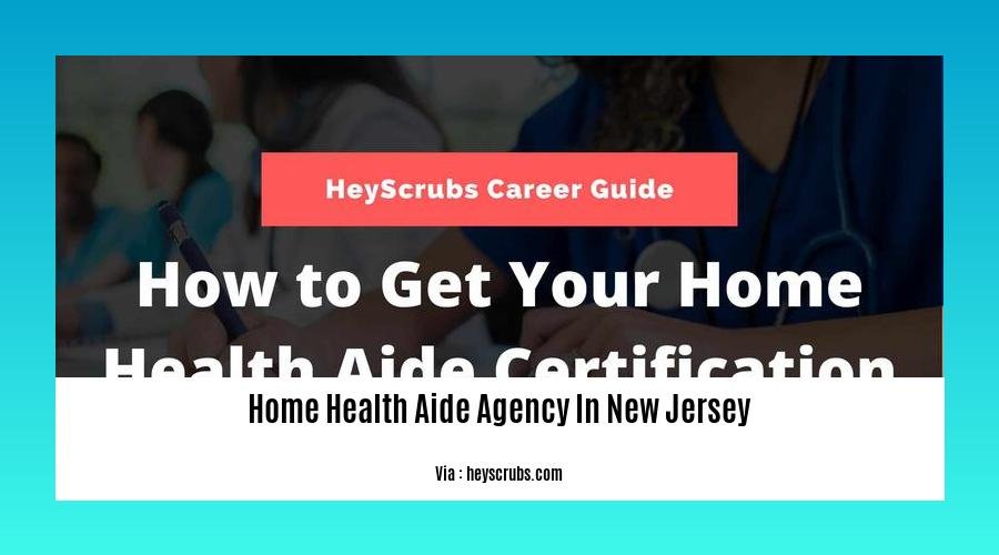 home health aide agency in New Jersey
