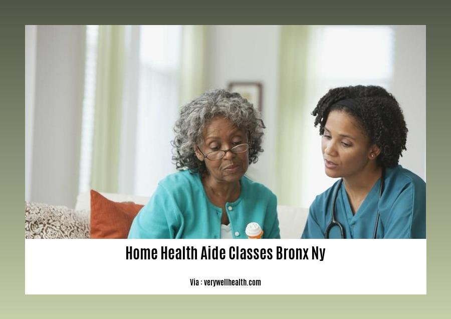 home health aide classes Bronx NY