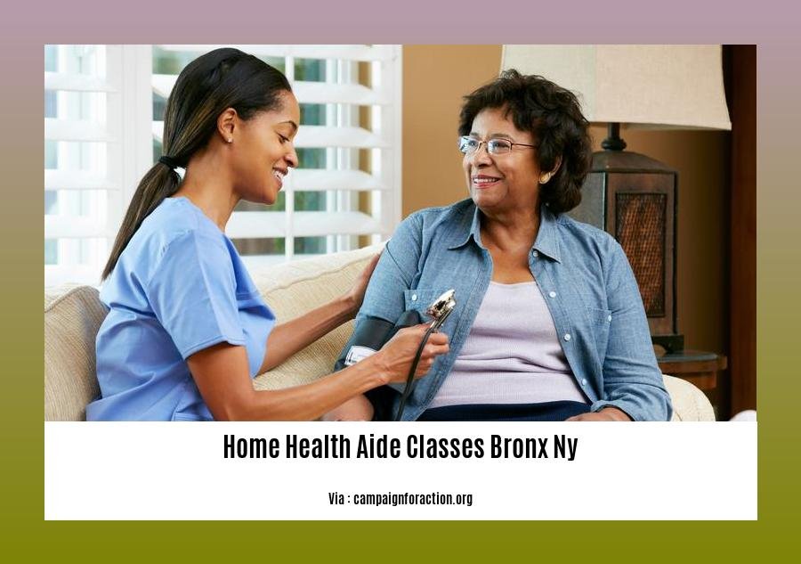 home health aide classes Bronx NY