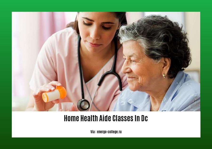 home health aide classes in DC