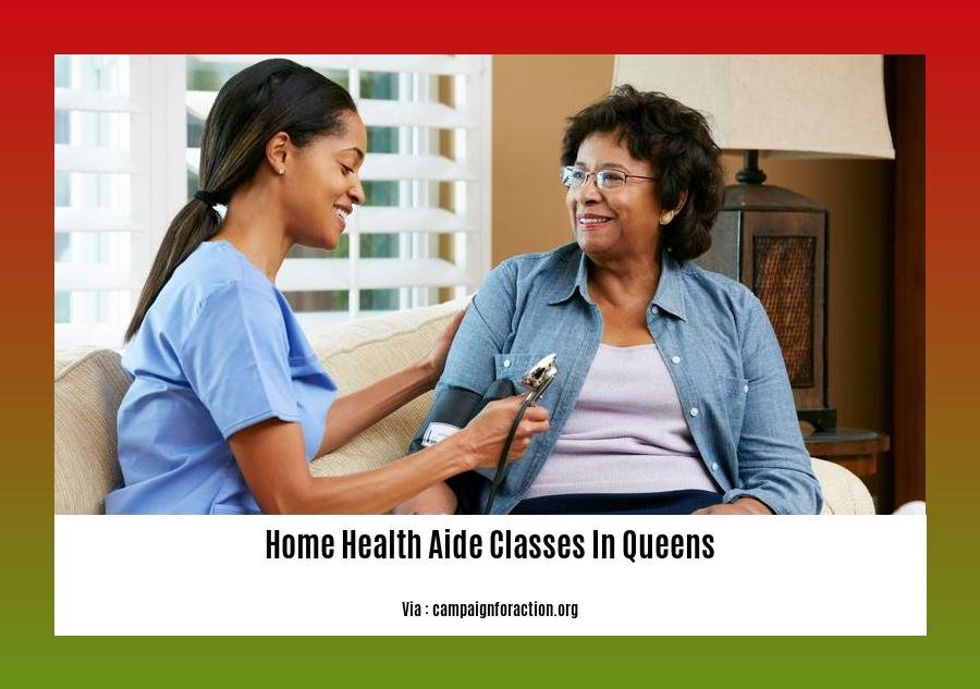 home health aide classes in Queens