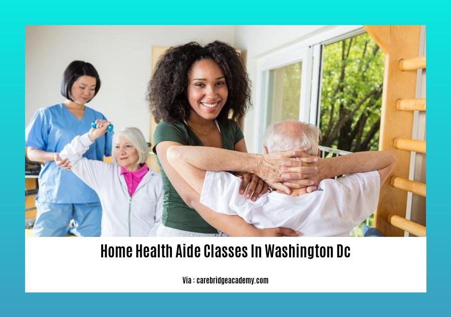 home health aide classes in Washington DC