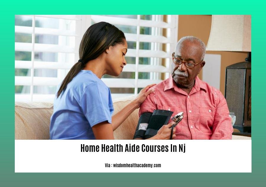 home health aide courses in NJ