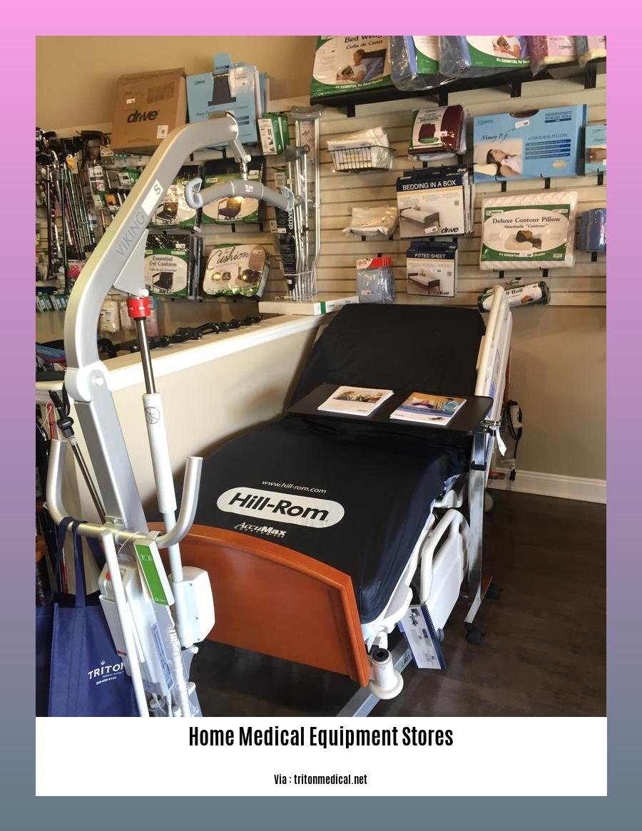 home medical equipment stores