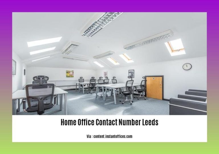  Locate Home Office Contact Number Leeds Effortlessly Quick Guide and