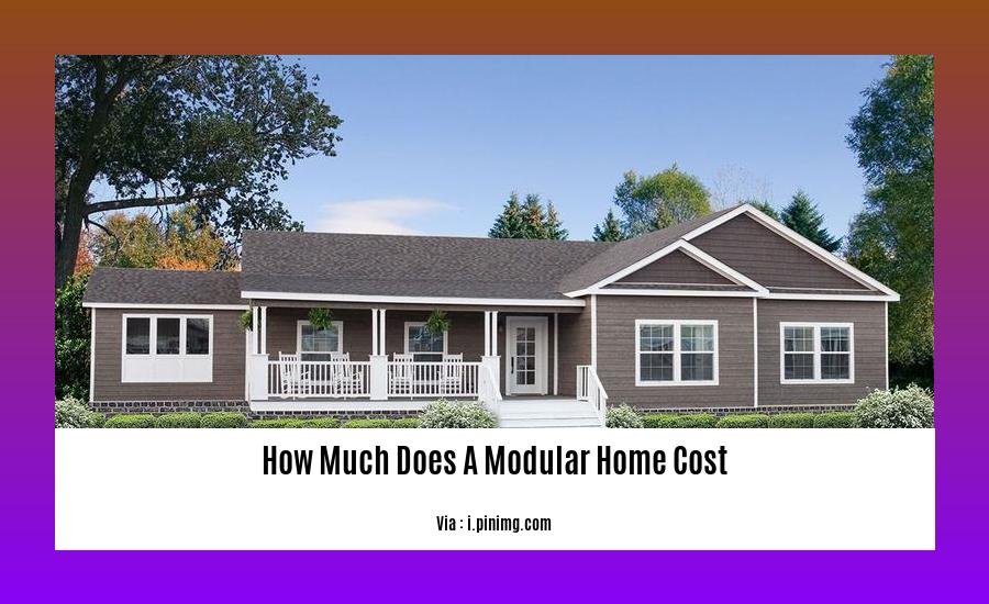 How Much Does A Modular Home Cost A Comprehensive Guide For Informed 