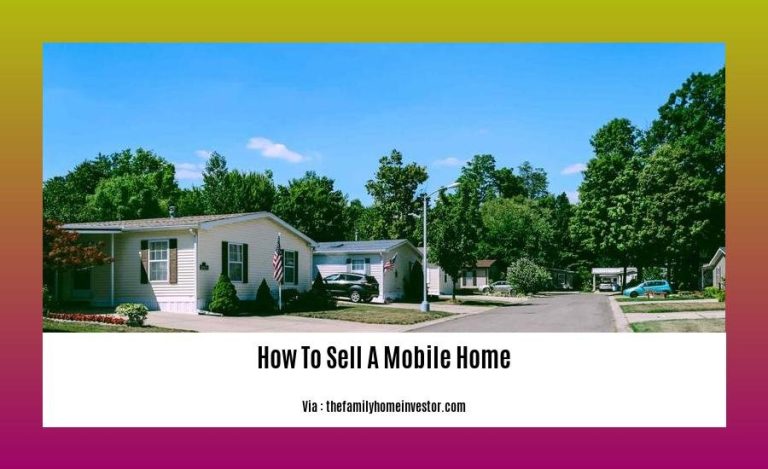 1. How to Sell a Mobile Home: A Comprehensive Guide for Homeowners and ...