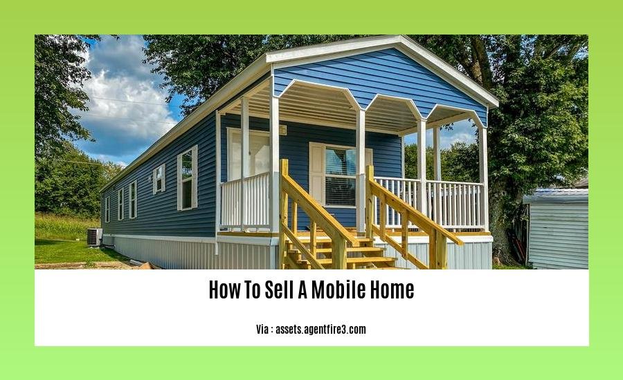 how to sell a mobile home