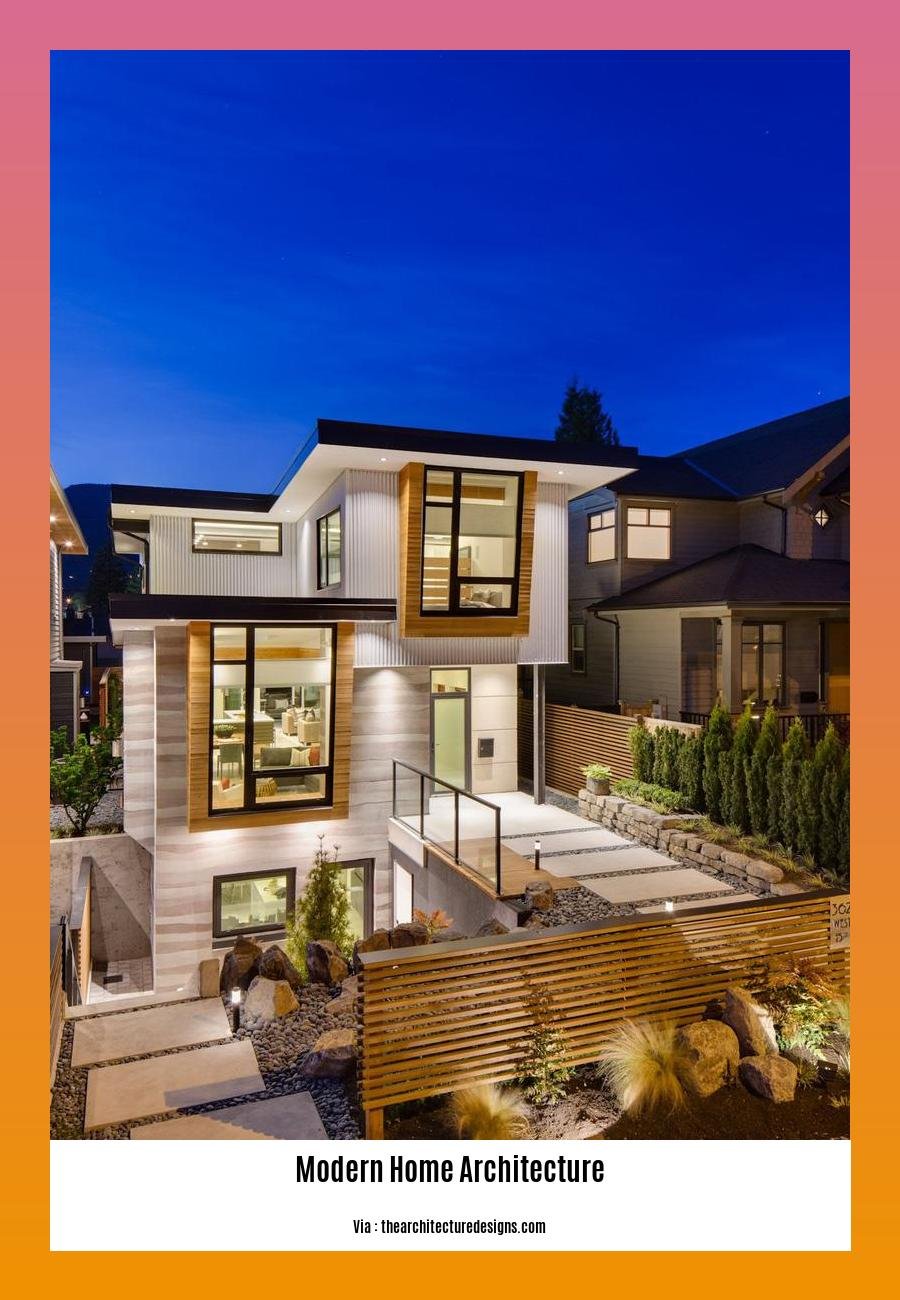 modern home architecture
