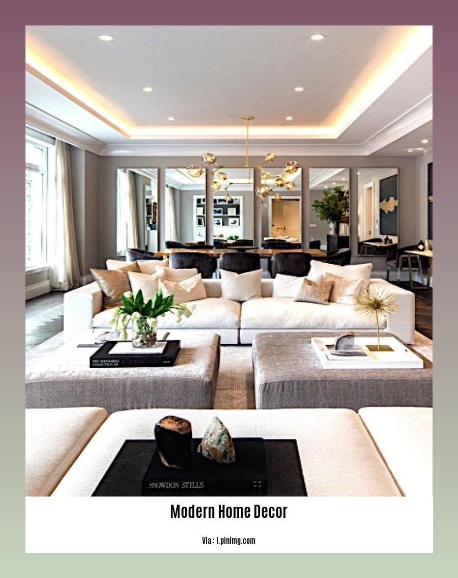 modern home decor