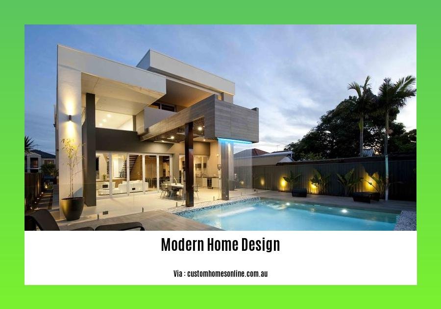 modern home design