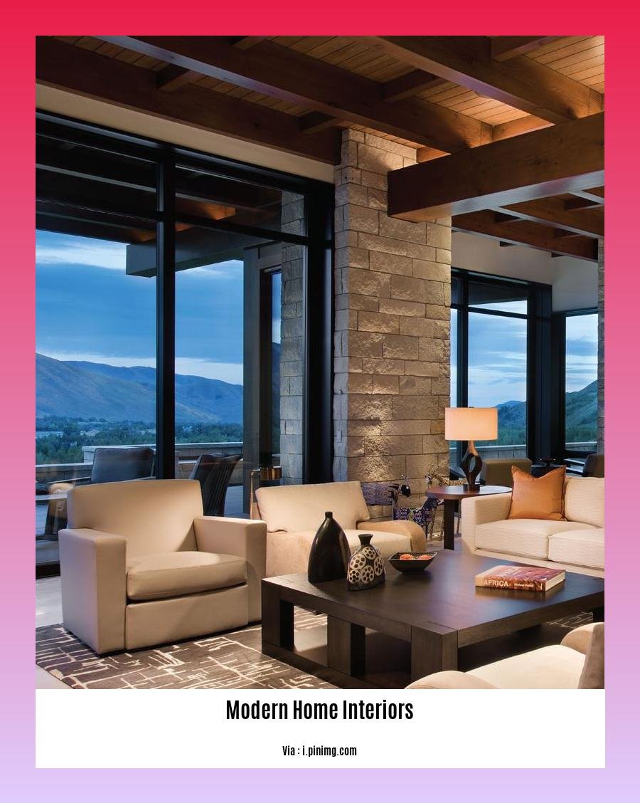 modern home interiors