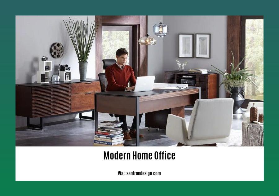 modern home office