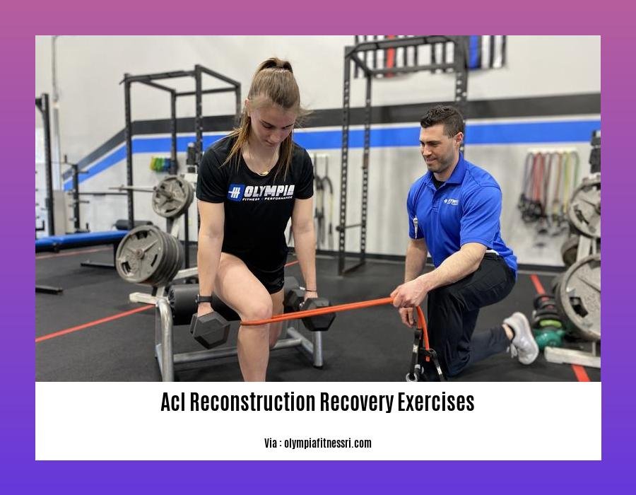 acl reconstruction recovery exercises