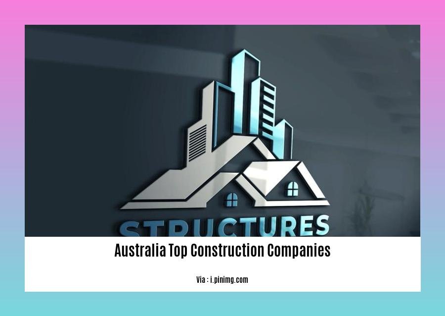 australia top construction companies