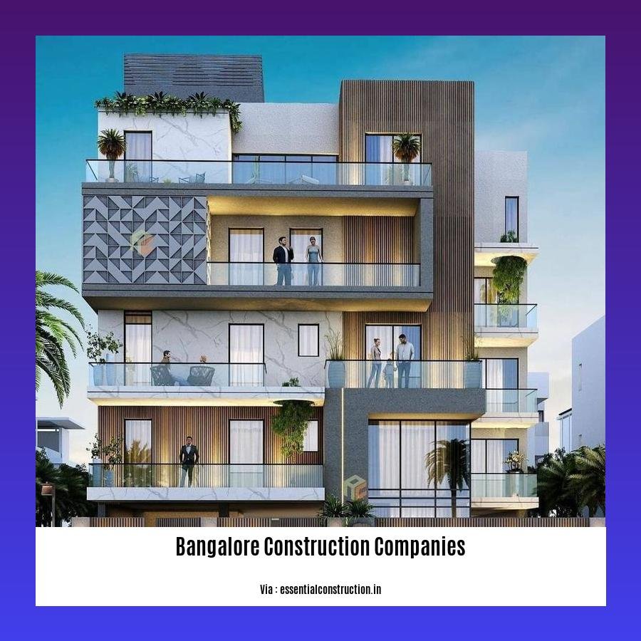 bangalore construction companies