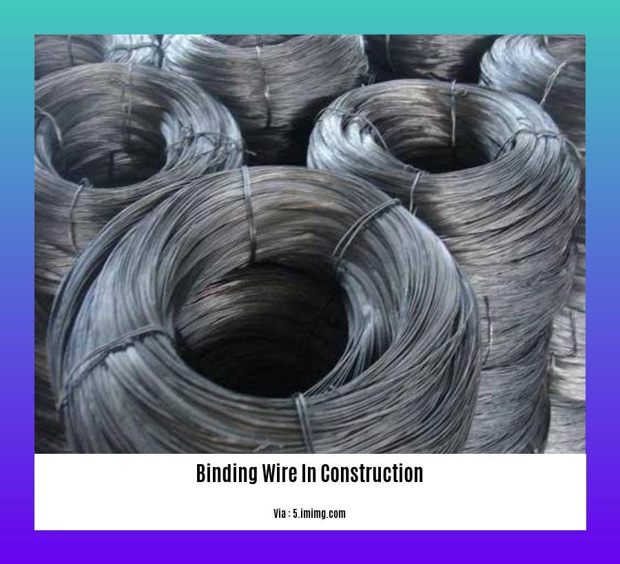 binding wire in construction