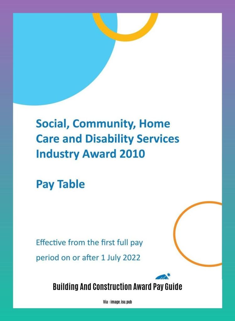 The Building and Construction Award Pay Guide Navigating Prevailing