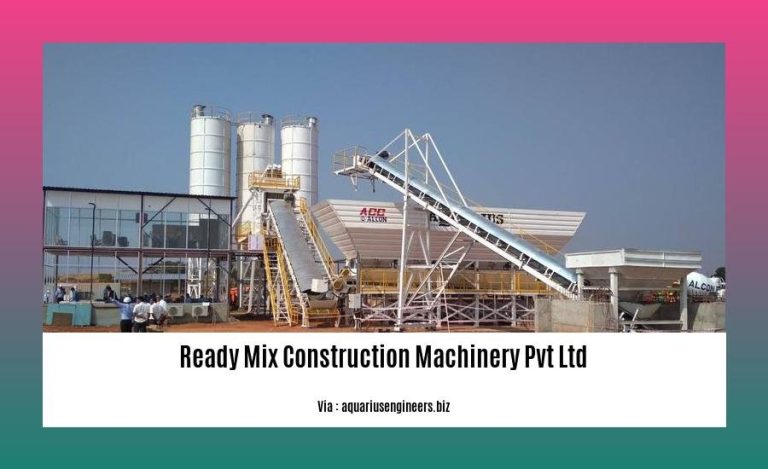 The Role of Ready Mix Construction Machinery Pvt Ltd in Revolutionizing ...