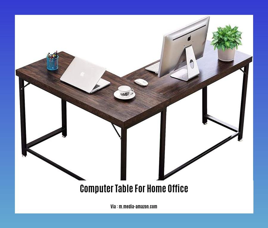 computer table for home office