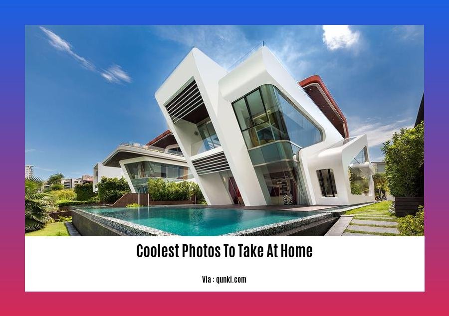 coolest photos to take at home