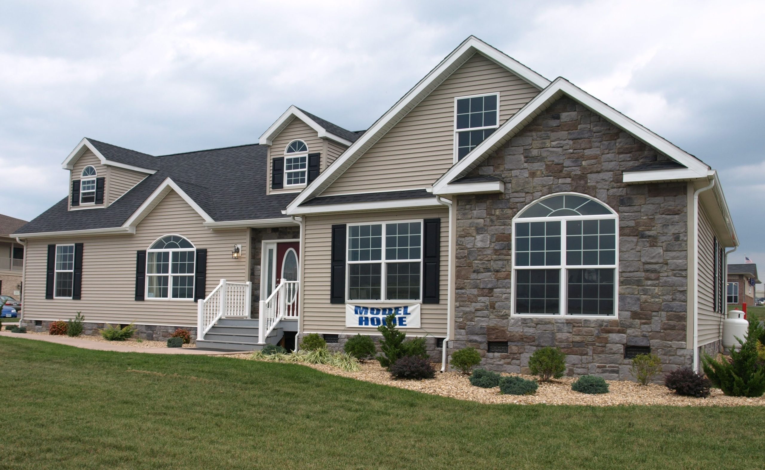 are modular homes built on site
